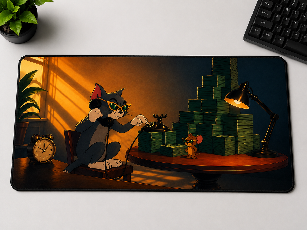Tom and Jerry deskpad