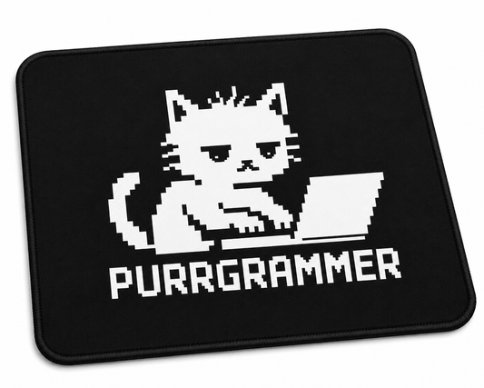 Purrgrammer mousepad